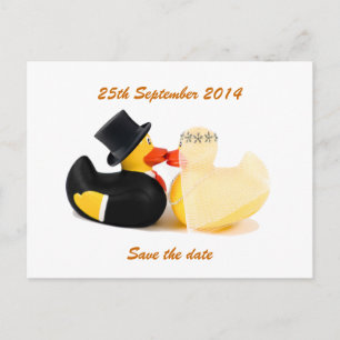Hochzeitsenten 3 ... Postkarte