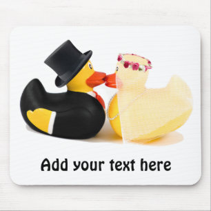 Hochzeitsenten 4 mousepad