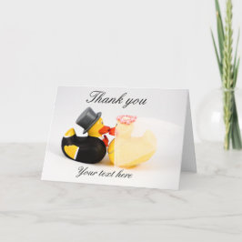 Hochzeitsenten ... Dankeskarte
