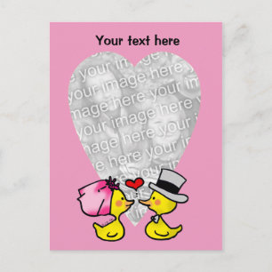 Hochzeitsenten Postkarte