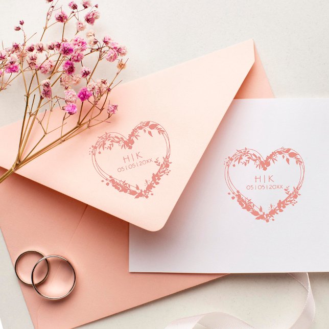 Hochzeitserinnerungen und Wildblumen Gummistempel (Von Creator hochgeladen)