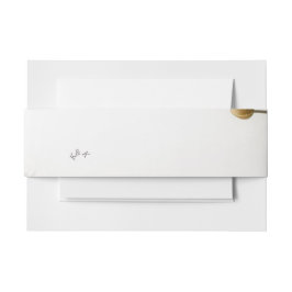 Hochzeitseröffnungsband Einladungsbanderole