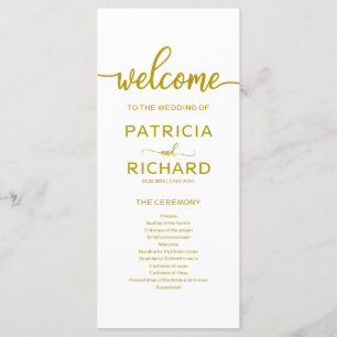 Hochzeitseröffnungsfeier Gold Programm