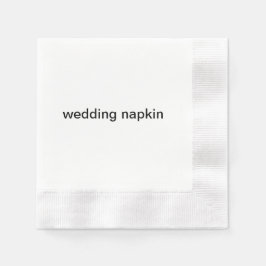 Hochzeitserviette Serviette