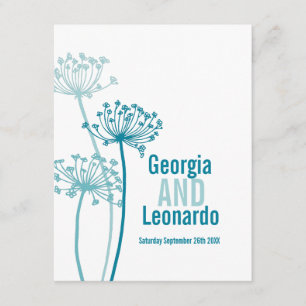 Hochzeitsessen Präferenz Kirsche grafische Blume Begleitkarte