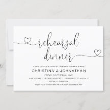 Hochzeitsessen Probe, moderne Kalligraphie