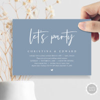 Hochzeitsessen und Tanzen, Party