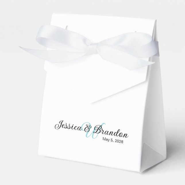 Hochzeitsetikett 016 geschenkschachtel (Vorderseite)