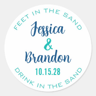 Hochzeitsetikett 30507 runder aufkleber