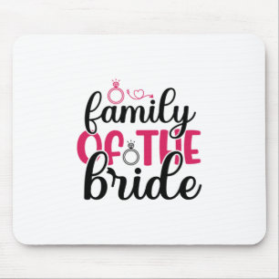 Hochzeitsfamilie Mousepad