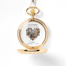 Hochzeitsfamilienjubiläum Herzfoto Collage