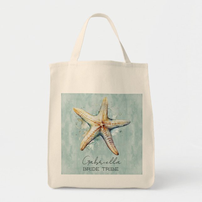 Hochzeitsfeier am Strand Tragetasche (Vorne)