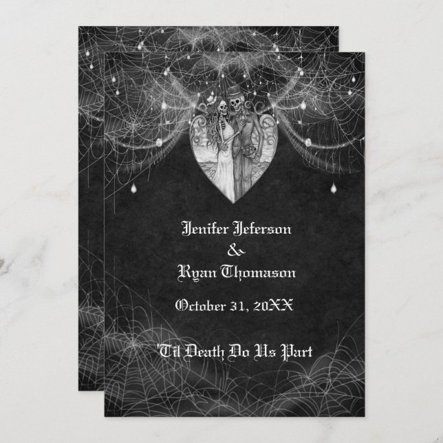 Hochzeitsfeier Einladung (Vorne/Hinten)