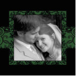 Hochzeitsfeier Fotoskulptur Ornament<br><div class="desc">Schwarz-Weiß-Einladungen mit Ihren Foto-Wirbel Hochzeitseinladungen - Sehen Sie mehr Wirbel speichern Sie die Daten und Einladungen-Black Funky Elegant-Wirbel Hochzeiten speichern das Datum, Einladungen Hochzeiten, UAWG-Karten, Direction Cards, Dankeschön Karten und vieles mehr. Black Distressed mit ein wenig Paint Platsch- Royal Black Damask Wedding UAWG Response Cards Shown mit der schönen Papierfarbe...</div>