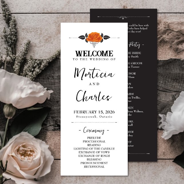 Hochzeitsfeier für alle Galgen der Rose Programm (Von Creator hochgeladen)