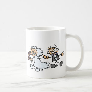 Hochzeitsfeier für Braut und Groom Tasse