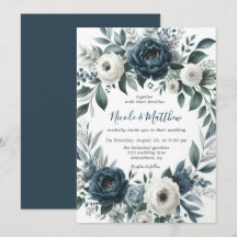 Hochzeitsfeier für die Hochzeit von Navy Blue Silv