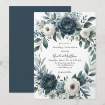 Hochzeitsfeier für die Hochzeit von Navy Blue Silv