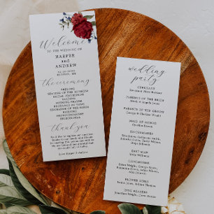 Hochzeitsfeier für die Marine Burgund Programm