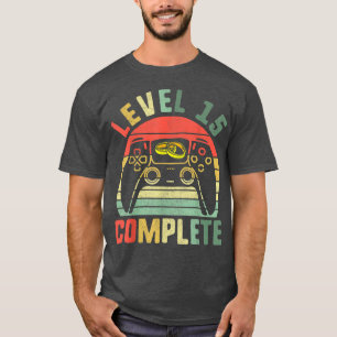 Hochzeitsfeier für Ihn Stufe 15 abgeschlossen T-Shirt