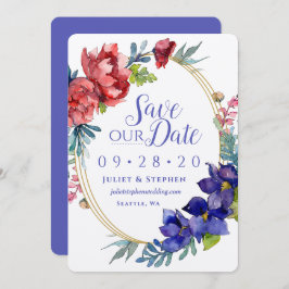 Hochzeitsfeier für Wasserfarben | Rett unseres Dat Einladung