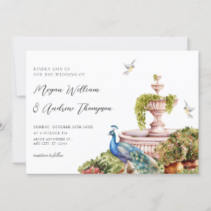 Hochzeitsfeier für Wasserfarben Save The Date