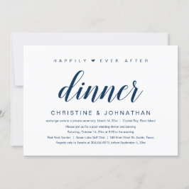 Hochzeitsfeier, glücklicherweise immer nach dem Ab Einladung