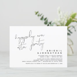 Hochzeitsfeier, glücklicherweise immer nach dem Pa Einladung