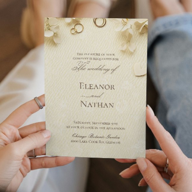 Hochzeitsfeier im Frühjahr Einladung (Von Creator hochgeladen)