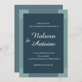 Hochzeitsfeier in Marina di Campo Einladung