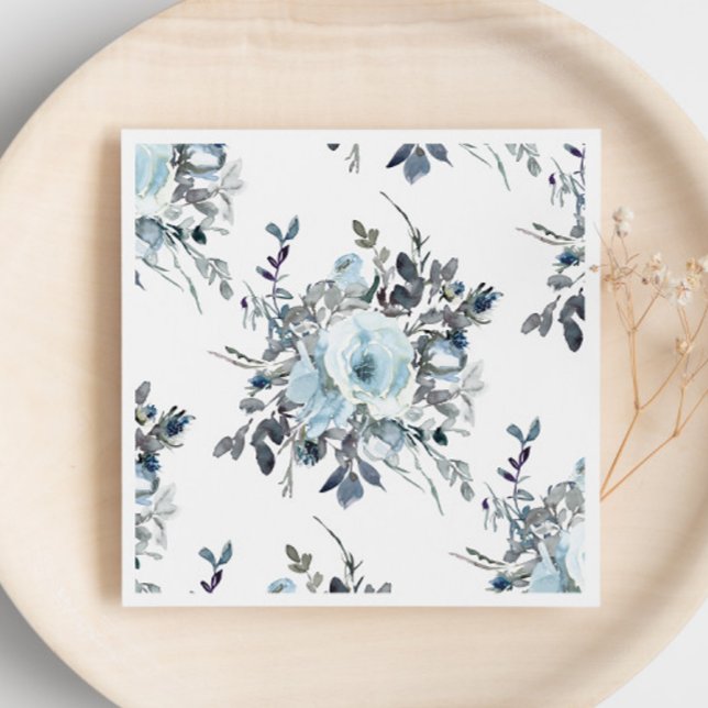 Hochzeitsfeier mit blauem Flor Serviette (Von Creator hochgeladen)
