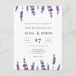 Hochzeitsfeier mit Blumen Postkarte