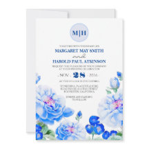 Hochzeitsfeier mit floraler Vintager Eleganter Gar