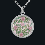 Hochzeitsfeier mit hellrosa Rose Sterling Silberkette<br><div class="desc">Schöne hellrosa Pinien & Rose Blumen Hochzeitseinladungen mit reichlich Grün. Ideal für ein Blumenthema oder eine traditionelle weiße Hochzeit im Frühling oder Sommer. Passen Sie die Farbe und den Text an,  um diese Hochzeit einladen zu lassen!</div>