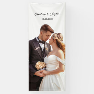 Hochzeitsfeier Probedinner-Empfangsdekoration Banner