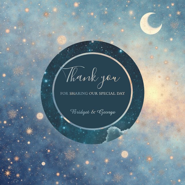 Hochzeitsfeier Runder Aufkleber (Von Creator hochgeladen)