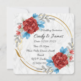 Hochzeitsfeier Set: Die Einladung