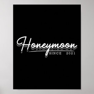 Hochzeitsfeier Shirt Bride Groom Couple Wedding 20 Poster