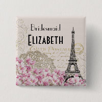 Hochzeitsfeier Vintager Eiffelturm