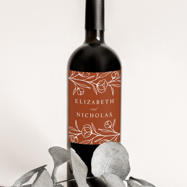 Hochzeitsfeier Weinetikett (Von Creator hochgeladen)