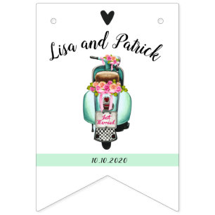 Hochzeitsfeier Wimpelkette