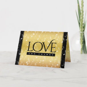 Hochzeitsfeier zum 27. Mal Dankeskarte