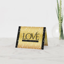 Hochzeitsfeier zum 27. Mal Dankeskarte