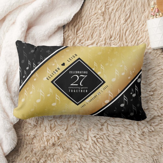 Hochzeitsfeier zum 27. Mal Lendenkissen (Decke)