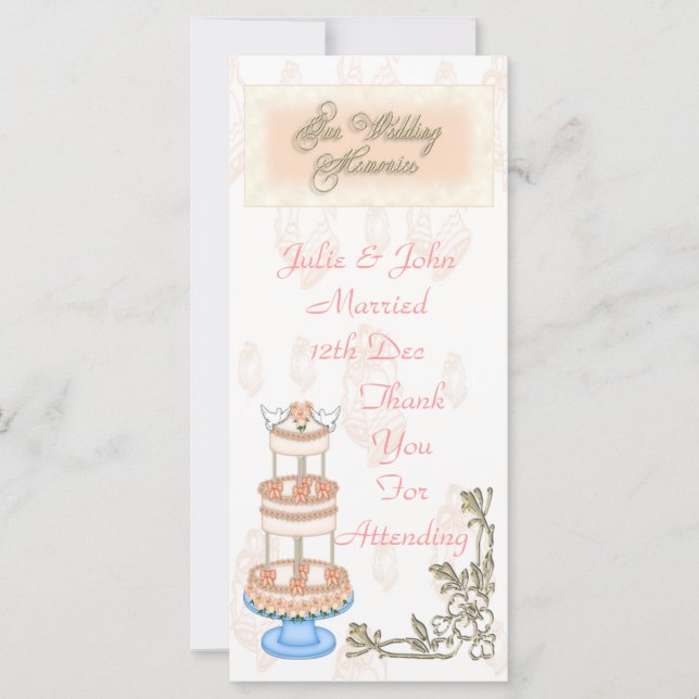 Hochzeitsfeiern (Vorderseite)