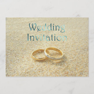 Hochzeitsfeiern am Strand Einladung