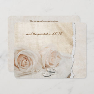 Hochzeitsfeiern auf Bibelwochenneuerung Einladung