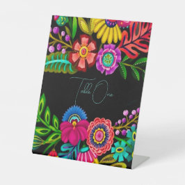 Hochzeitsfeiern in Mexiko-Tischnummern Sockelschild