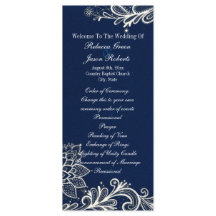 Hochzeitsfeiern in Weiß und Blau