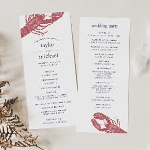 Hochzeitsfeierprogramm am Hafen Programm